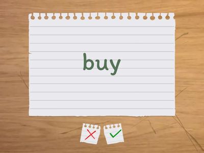 Irregular verbs be - cut (3 forms) Part 1