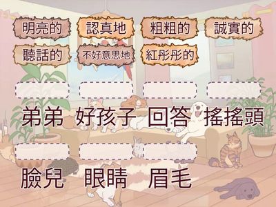 P5 NCS _人物描寫_(修飾語+中心語) 1