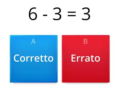 Sottrazioni veloci entro il 10