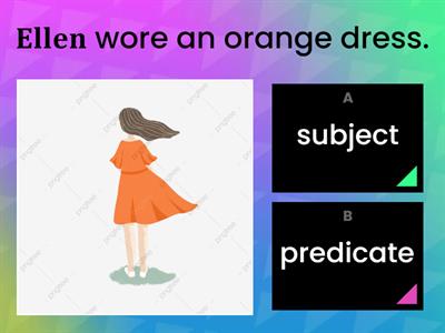 subjects and predicates