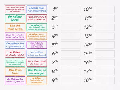 A1.1 L09 | Im Restaurant (Gespräch)