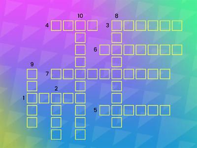 Fruit Crossword