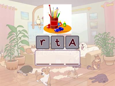 School Subjects and objects