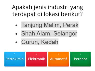 GEOGRAFI T3 : BAB 7 : KEGIATAN EKONOMI DI MALAYSIA