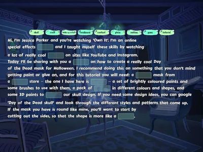 The Day of the Dead Mask Tutorial