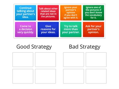 B1 - Speaking Part 3 - Activity 2