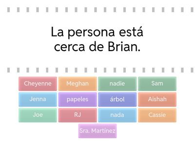 8th ¿Dónde están los estudiantes?