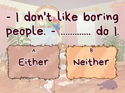 UCS Either and Neither