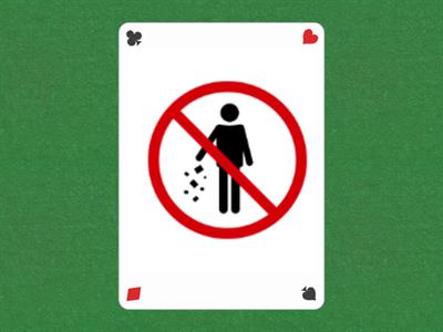 Match signs and sentences...