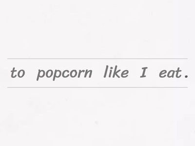 Fall sentence forming