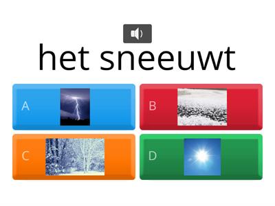 Het weer