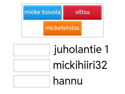 micke quiz