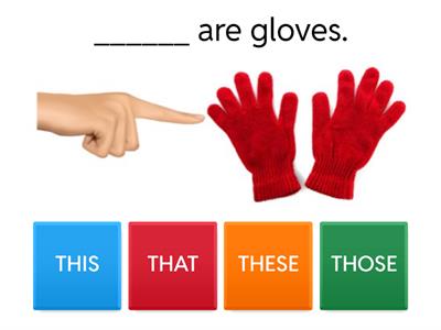 EIA3 U3 - Demonstrative pronouns with clothes 