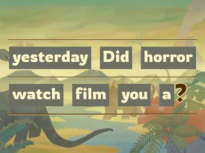 Past Simple negative & interrogative