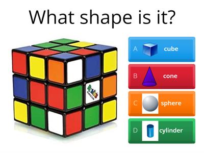  Everyday objects and their 3D shapes