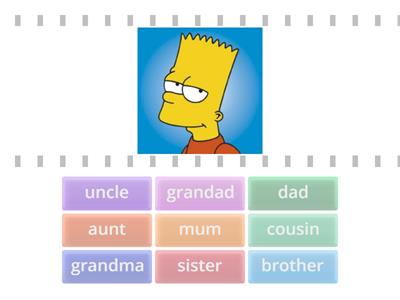 Simpsons FAMILY - Find the match