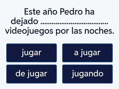 Perífrasis verbales 2