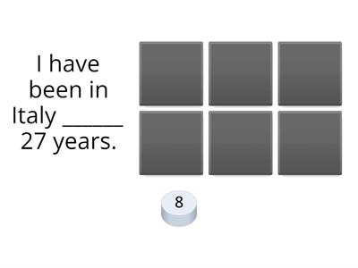 Present perfect adverbs