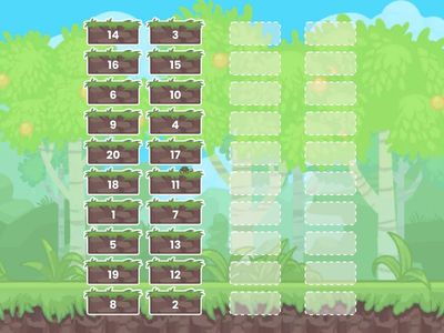 Ordenar menor a mayor 