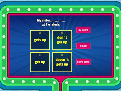 Simple Present  review