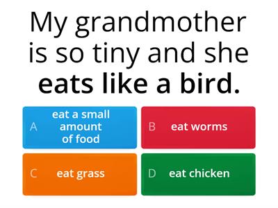 Thanksgiving Idioms