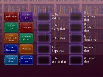 Spanish subjunctive triggers #1