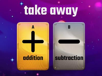 Addition and Subtraction Key Words