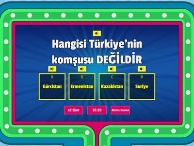 5.SINIF SOSYAL BİLGİLER -ÜLKEMİZE KOMŞU DEVLETLER-