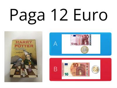 Conta gli Euro e paga con la somma giusta