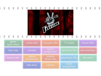 Types of TV programmes
