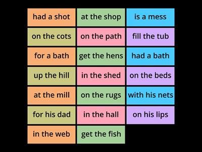 Fluency Drill (Phrases 2)