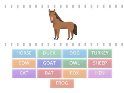 FARM ANIMALS - POP 1