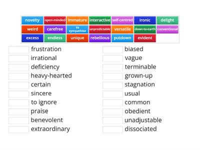 antonyms