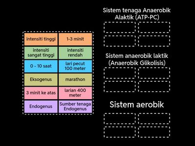 PERBEZAAN SUMBER TENAGA EKSOGENUS DAN ENDOGENUS UNTUK AKTIVITI SUKAN 