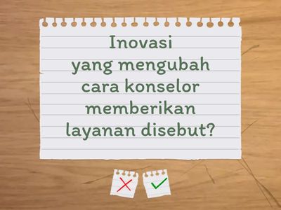 Penerapan inovasi Teknologi dalam Konseling Pendidikan
