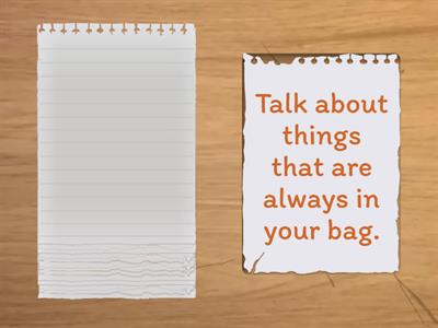 Speaking Mid-course preparation