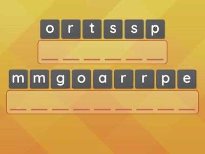 TV programmes anagram