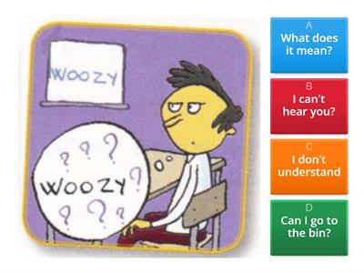 5e1 Classroom English activity 2