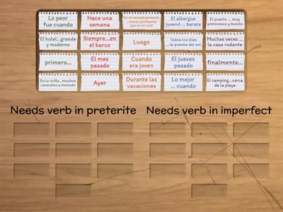 A3 1.2 Preterite or Imperfect