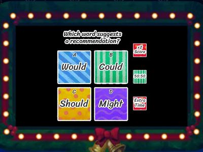 Review of 'Should' and 'Could'