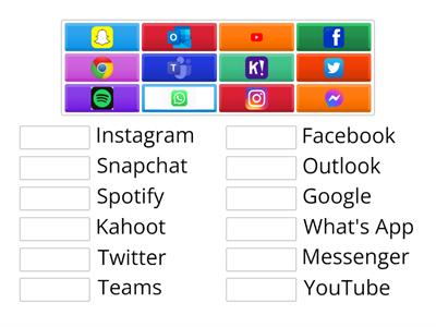 E1 Social Media Symbols