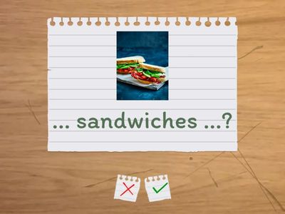 Unit 2.3 Grammar How many/much Countable/Uncountable Nouns