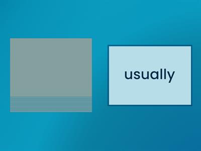 markers Present Simple Present Continuous 