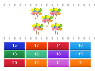 Лічба в межах 20