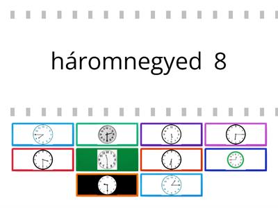 Hány óra van? Mennyi az idő?