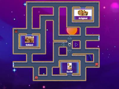 Inseguimento nel labirinto egizio