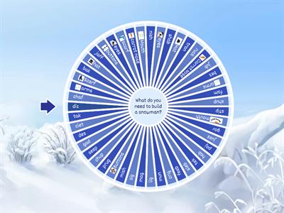 Build a Snowman nonsense words