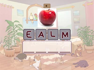 ANAGRAMMA  FRUTTA  (AUDIO)