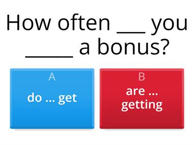 Pr. Simple Vs Pr. Continuous SpeakOut pre-intermediate 