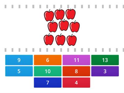 數數遊戲(20以內的數)